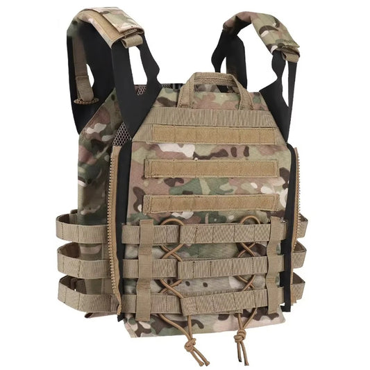 SINAIRSOFT Tactical Molle Zip-on Panel Plate Carrier Vest AVS JPC 2.0 Zip Pack Pouch Bag