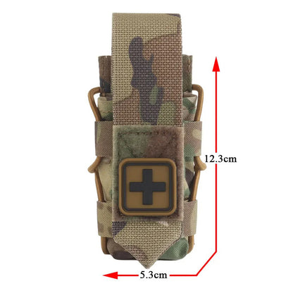 SINAIRSOFT Tactical Molle Holder Universal TQ Pouch Trauma Mag Quick Deploy Bag