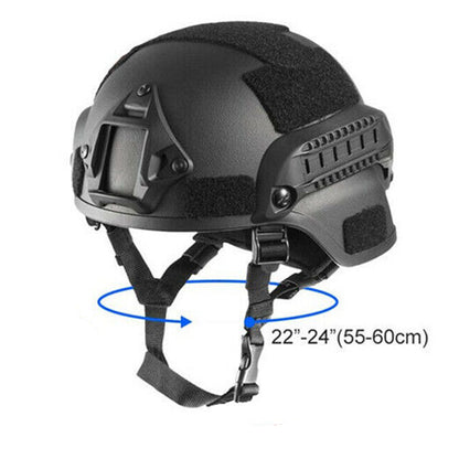 SINAIRSOFT Adjustable Tactical MICH 2000 Helmet Airsoft Paintball Head Protective