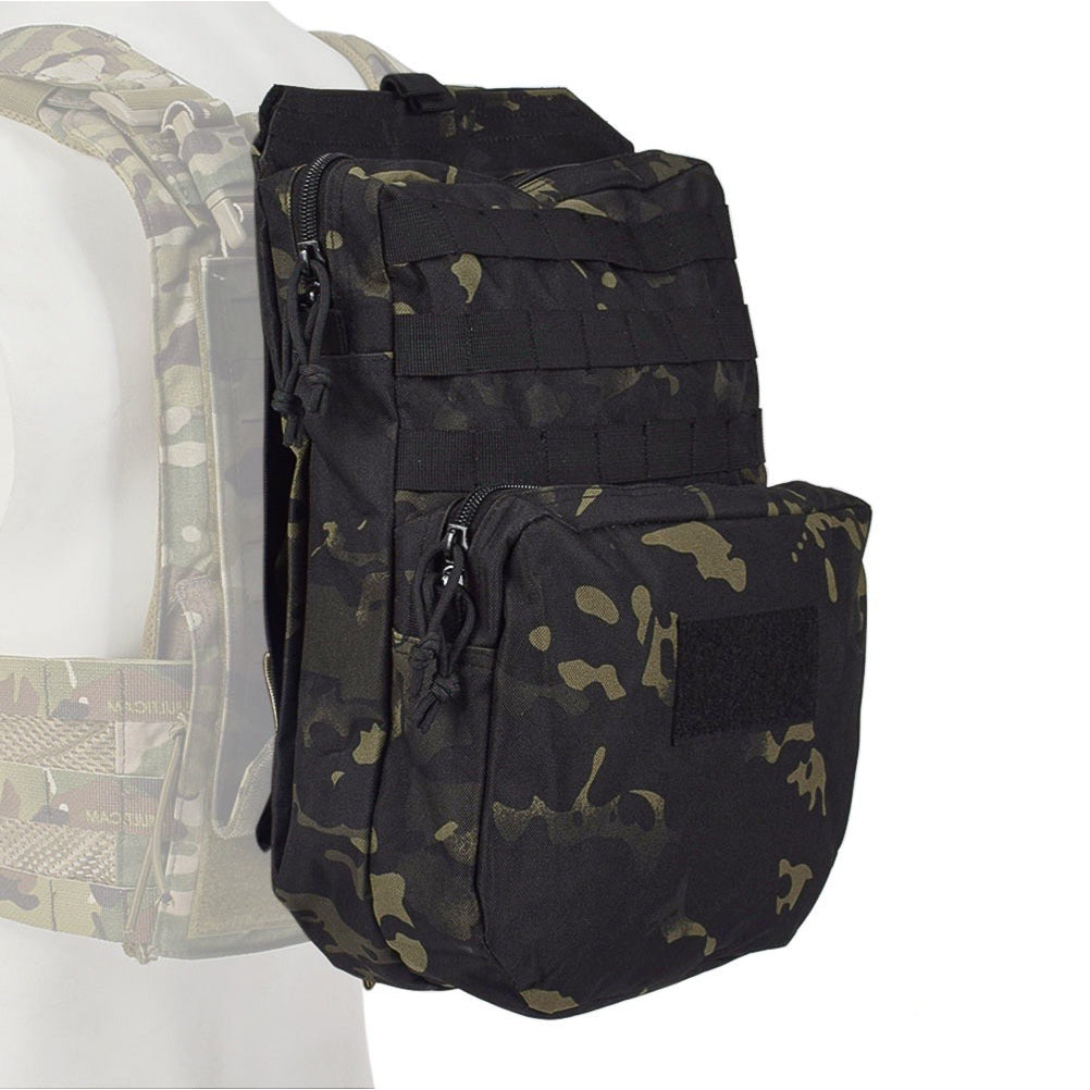 SINAIRSOFT Tactical Molle Vest Hydration Backpack Pouch Hiking Water Bag 3L