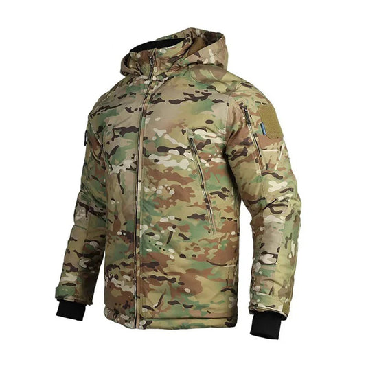 SINAIRSOFT Men's Tactical Jacket Winter Warm Windproof Military Coat