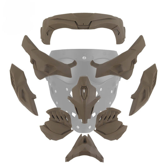 SINAIRSOFT Tactical Mask Parts Airsoft Shooting Cosplay Hunting DIY Visor