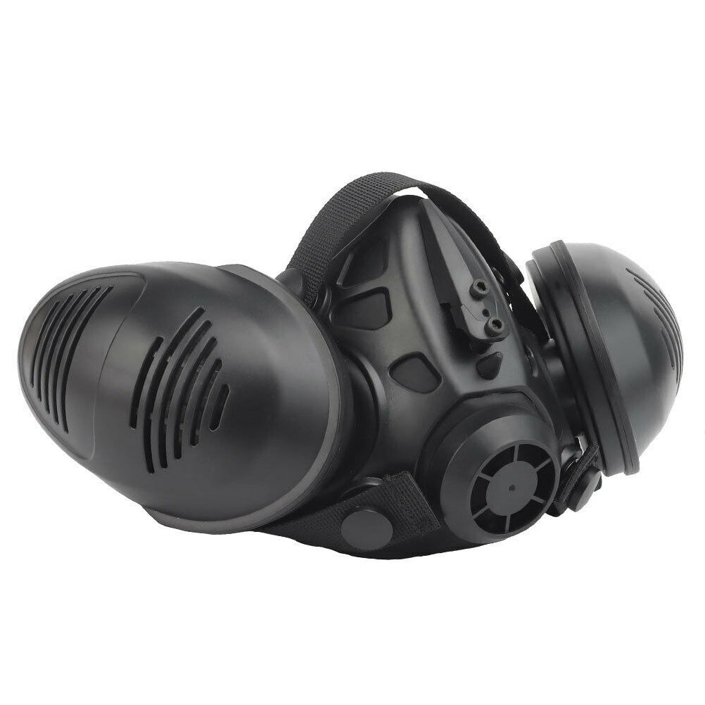 SINAIRSOFT Tactical Protect Half Face Mask Bilateral Respirator Facepiece