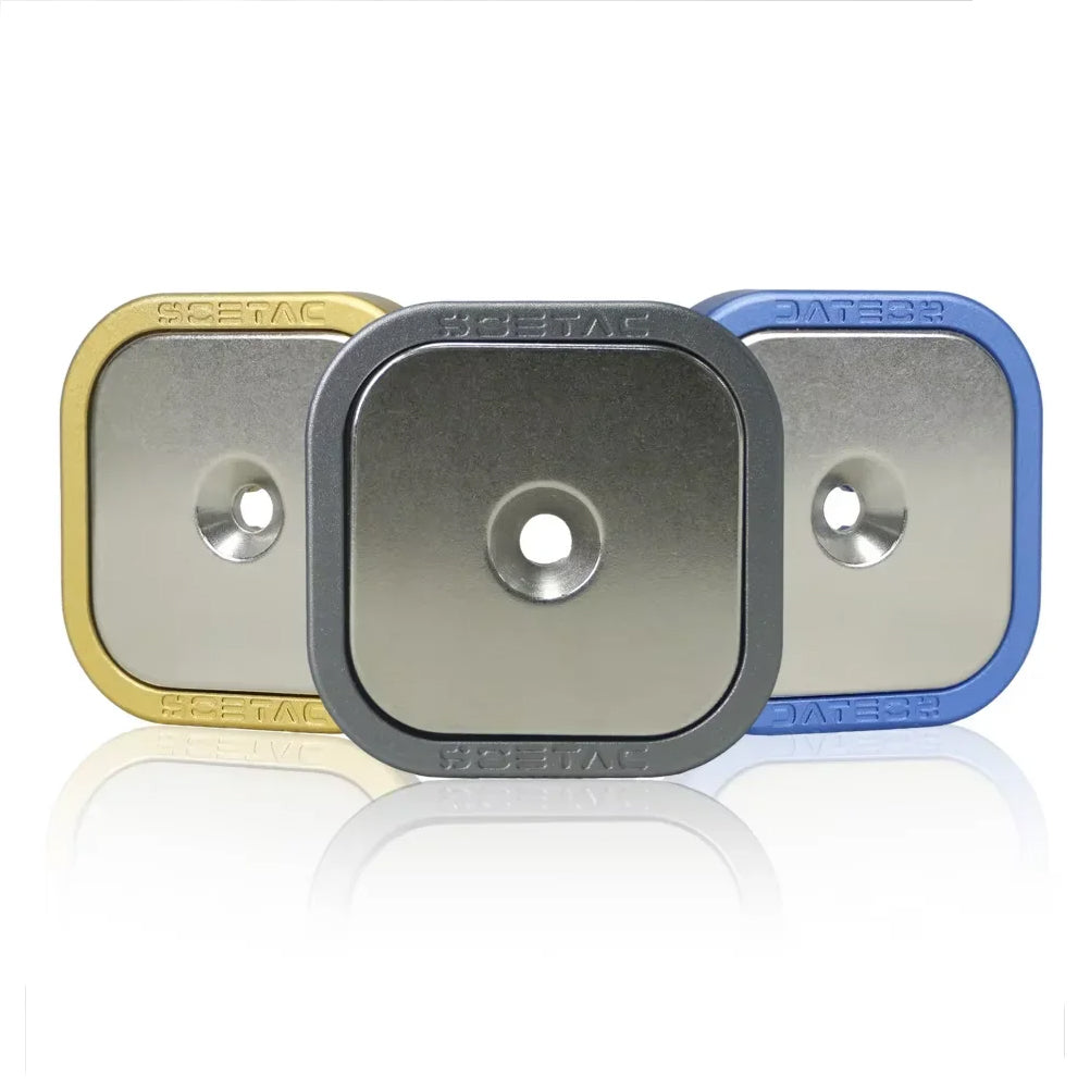 SINAIRSOFT IPSC Quick Shooting Magnetic Magazine Pouch Magnetic Clip (New Square Design)