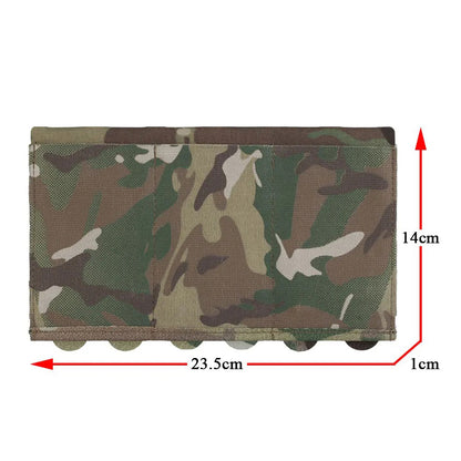 SINAIRSOFT Tactical Molle Triple Open 5.56 7.62 Magazine Pouch Elastic Mag Holder