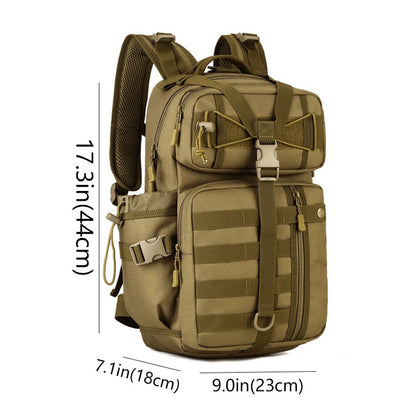 SINAIRSOFT 30L Tactical Backpack Molle Waterproof  Assault Camping Trekking Rucksack