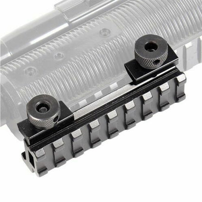 SINAIRSOFT Tactical Low Profile 20 mm Weaver Picatinny Scope 8 Slot QD Riser Rail Mount