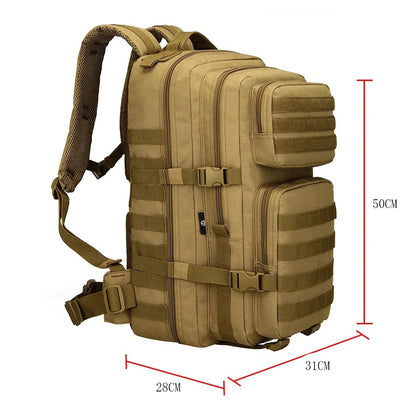 SINAIRSOFT 45L Molle Tactical Camping Hiking Bag Trekking Backpack