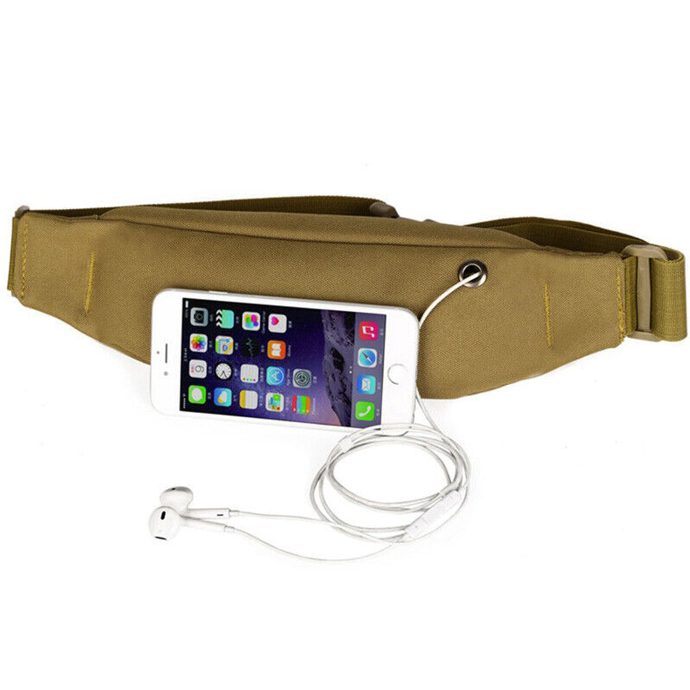 SINAIRSOFT Lightweight Belt Fanny Pack Waist Bag Camping Running Hiking Zip Bag
