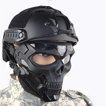 SINAIRSOFT Skull Tactical Airsoft Mask Protective CS Full Face Mask Helmet