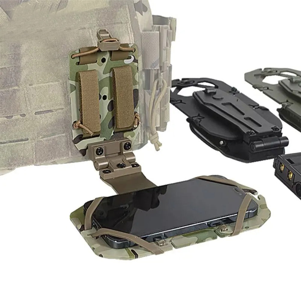 SINAIRSOFT Tactical Vest Molle Accessories Chest Strap Folding Navigation Board