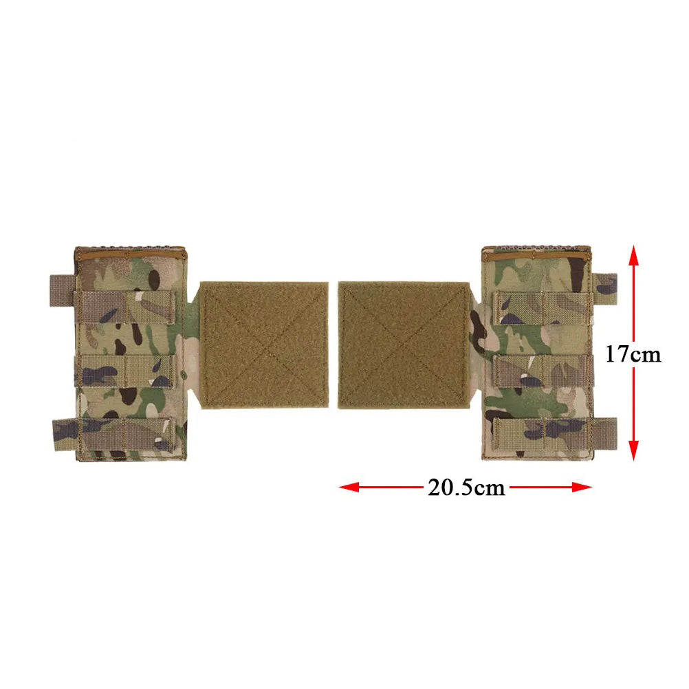 SINAIRSOFT Tactical Chest Rig Side Accessory Molle D3CR MK3 MK4 Hspstyle Side Entry Panel