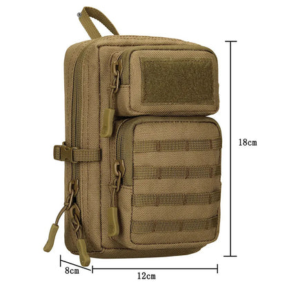 SINAIRSOFT Tactical Molle Pouch Shoulder Bag Sling Bag Handbag