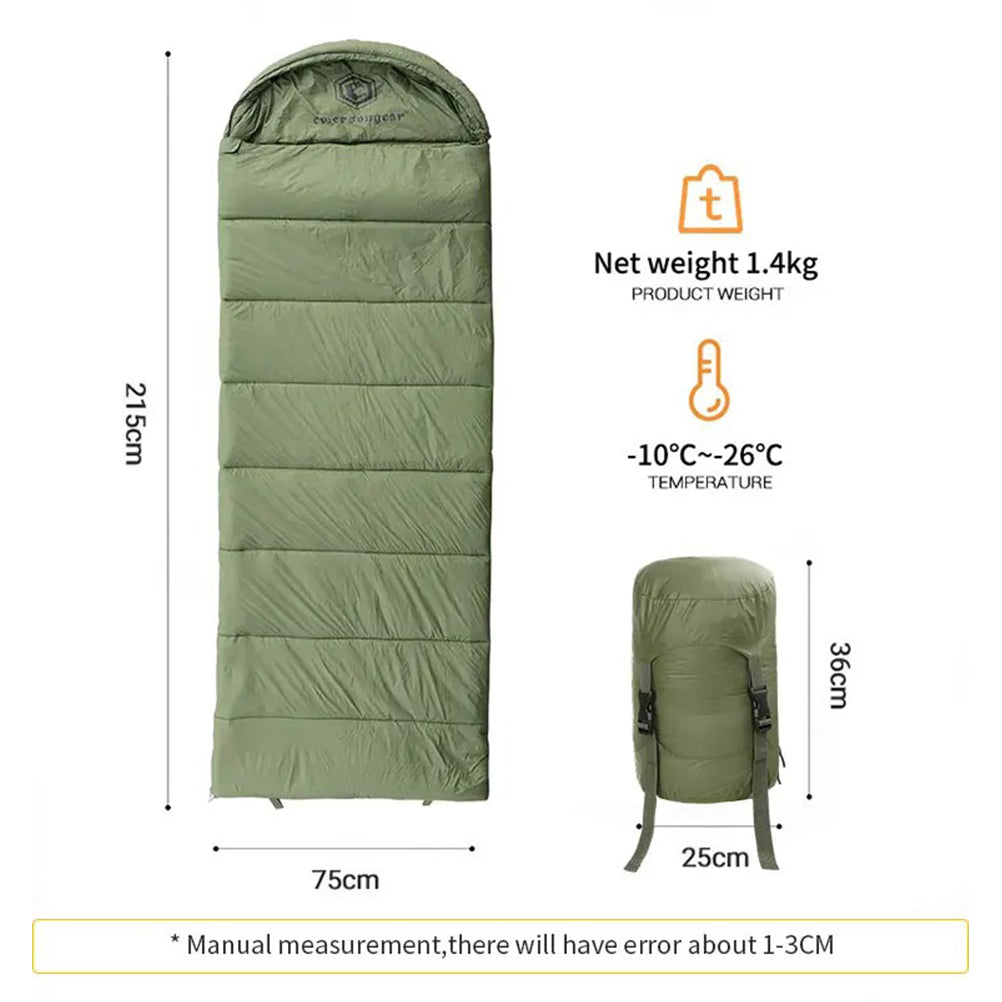 EMERSONGEAR Blue Label Tactical Envelope Polar Sleeping Bag