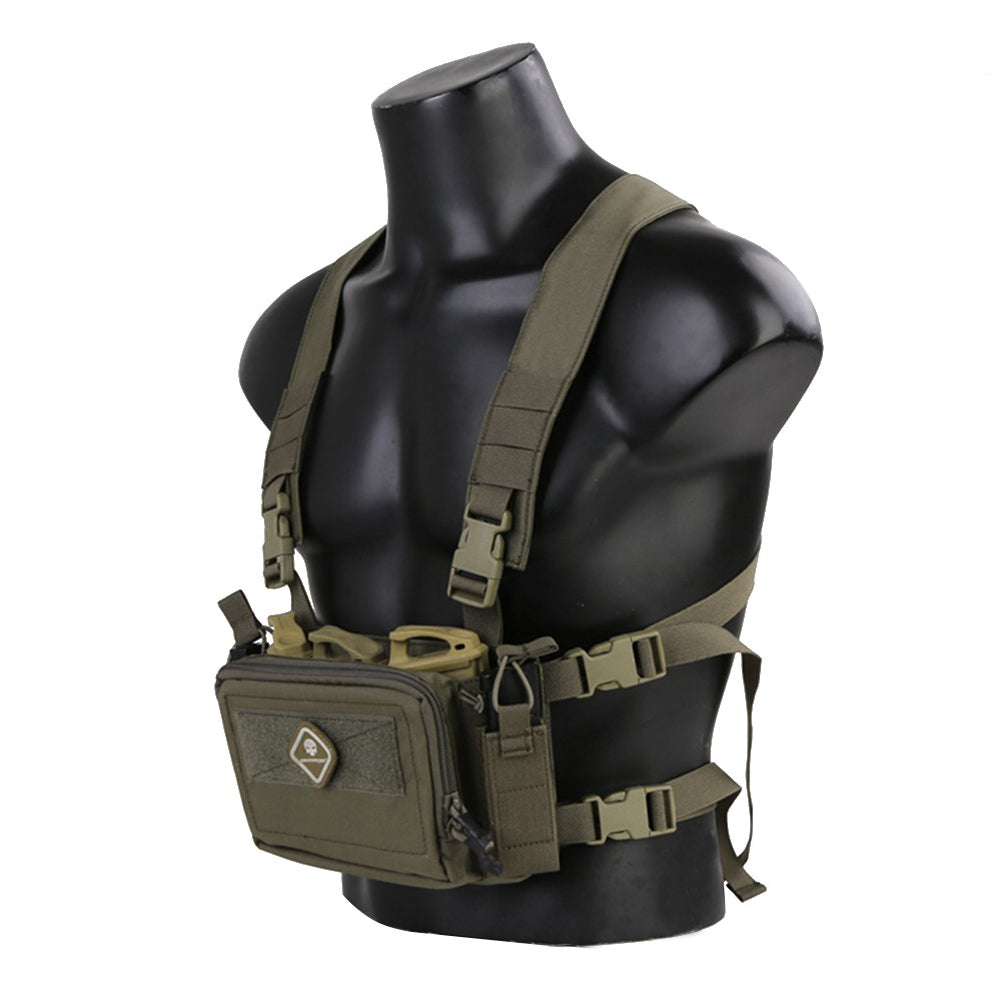 EMERSONGEAR D3CR Micro Tactical Chest Mount  MOLLE Vest Chest Gear