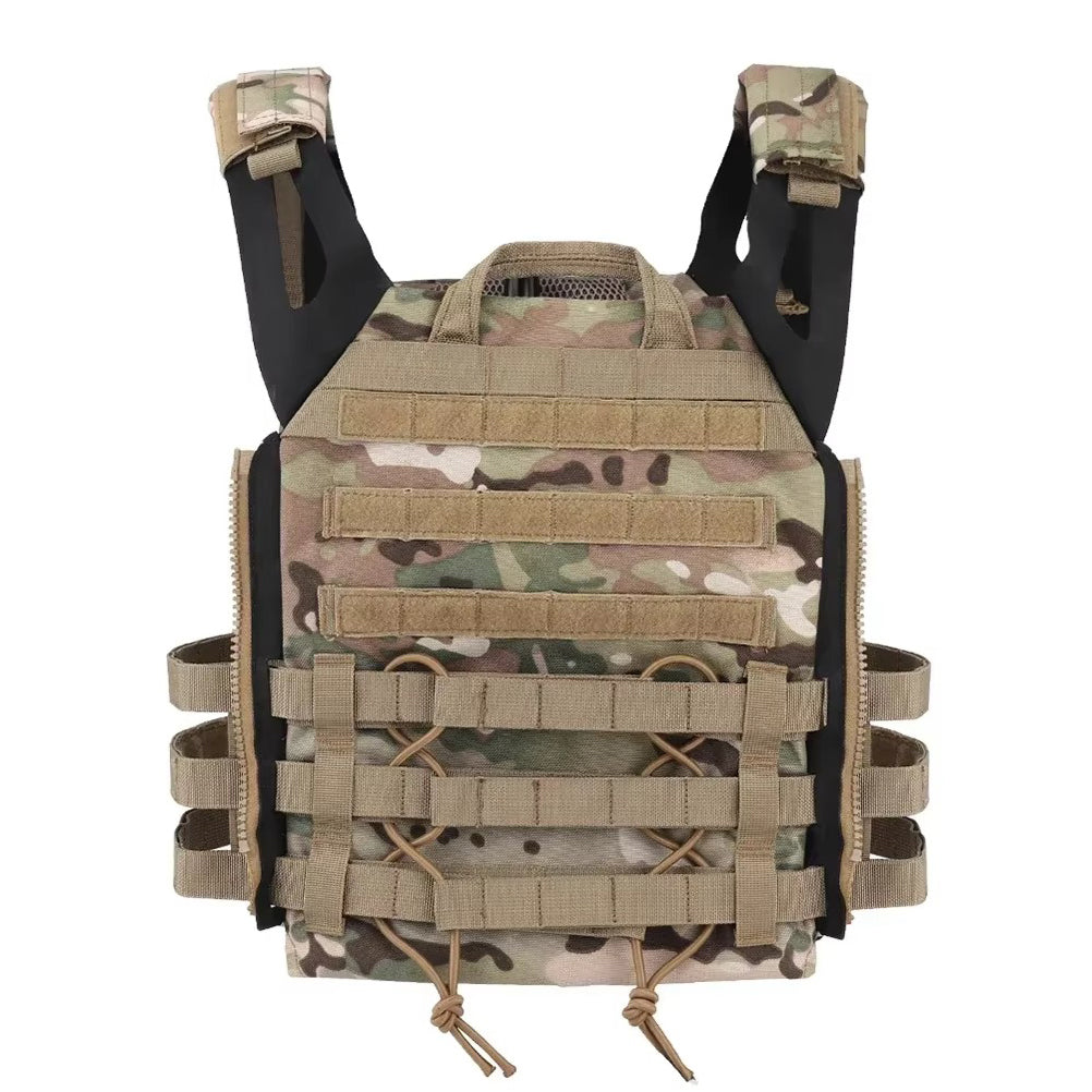 SINAIRSOFT Tactical Molle Zip-on Panel Plate Carrier Vest AVS JPC 2.0 Zip Pack Pouch Bag