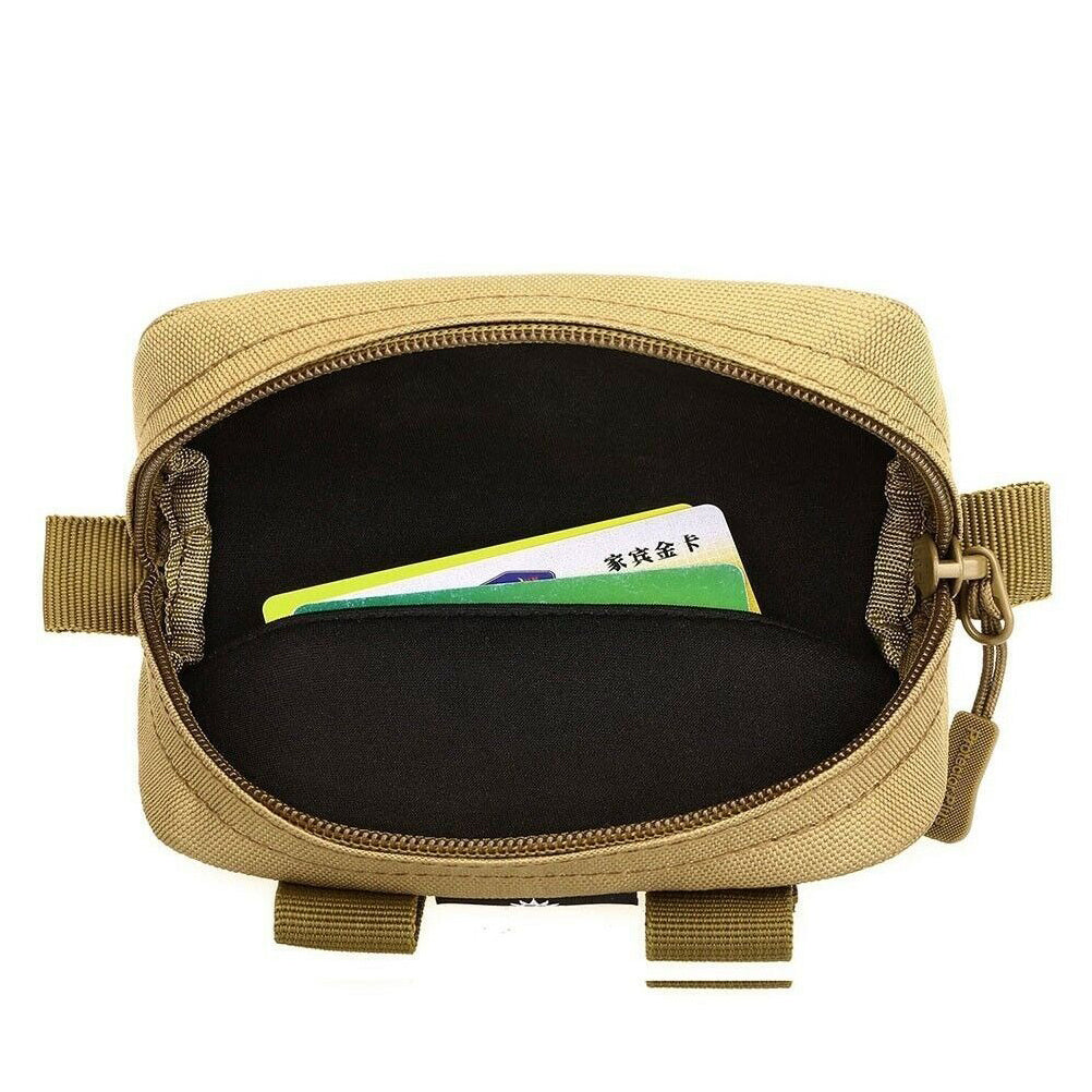 SINAIRSOFT Tactical Molle Pouch Glasses Protective Eyeglass Case Waist Pack Bag