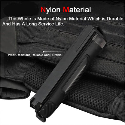 SINAIRSOFT Tactical Battery Box Storage Case Molle Batteries Holder Waterproof