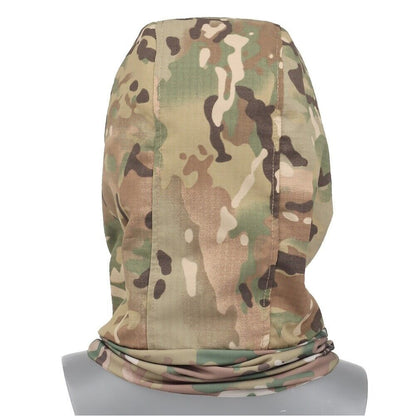 SINAIRSOFT Tactical Half Face Mask Hood Protection Halloween