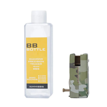 SINAIRSOFT Quick Loader M4 BB 3000 Rounds Hand Crank  Large Storage Bottle Capacity
