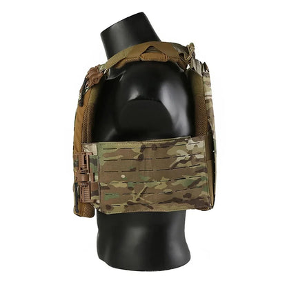 EMERSONGEAR Tactical Vest Lasercut Molle Laser Cut Plate Carrier
