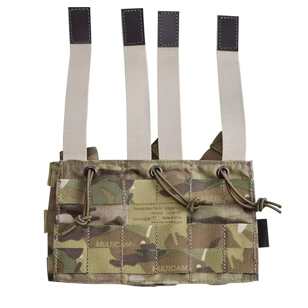 EMERSONGEAR Triple Open Top 5.56 Magazine Pouch Tactical Modular