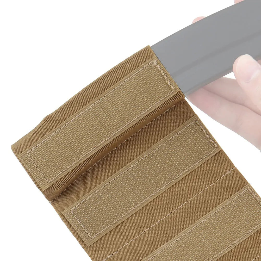 SINAIRSOFT Tactical Quadruple Elastic MP7 Magazine Mag Pouch Holder For MK4 Chest Rig Vest