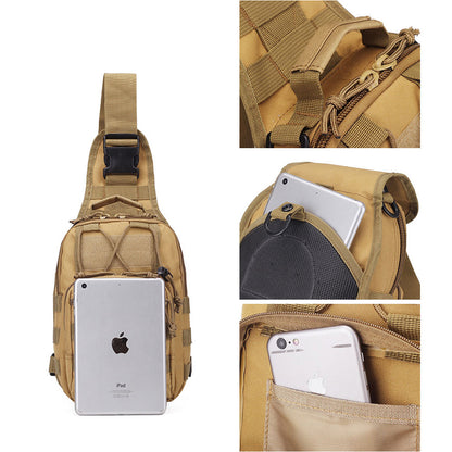 SINAIRSOFT Tactical Shoulder Bag Messenger Sling Chest Pack Molle Backpack