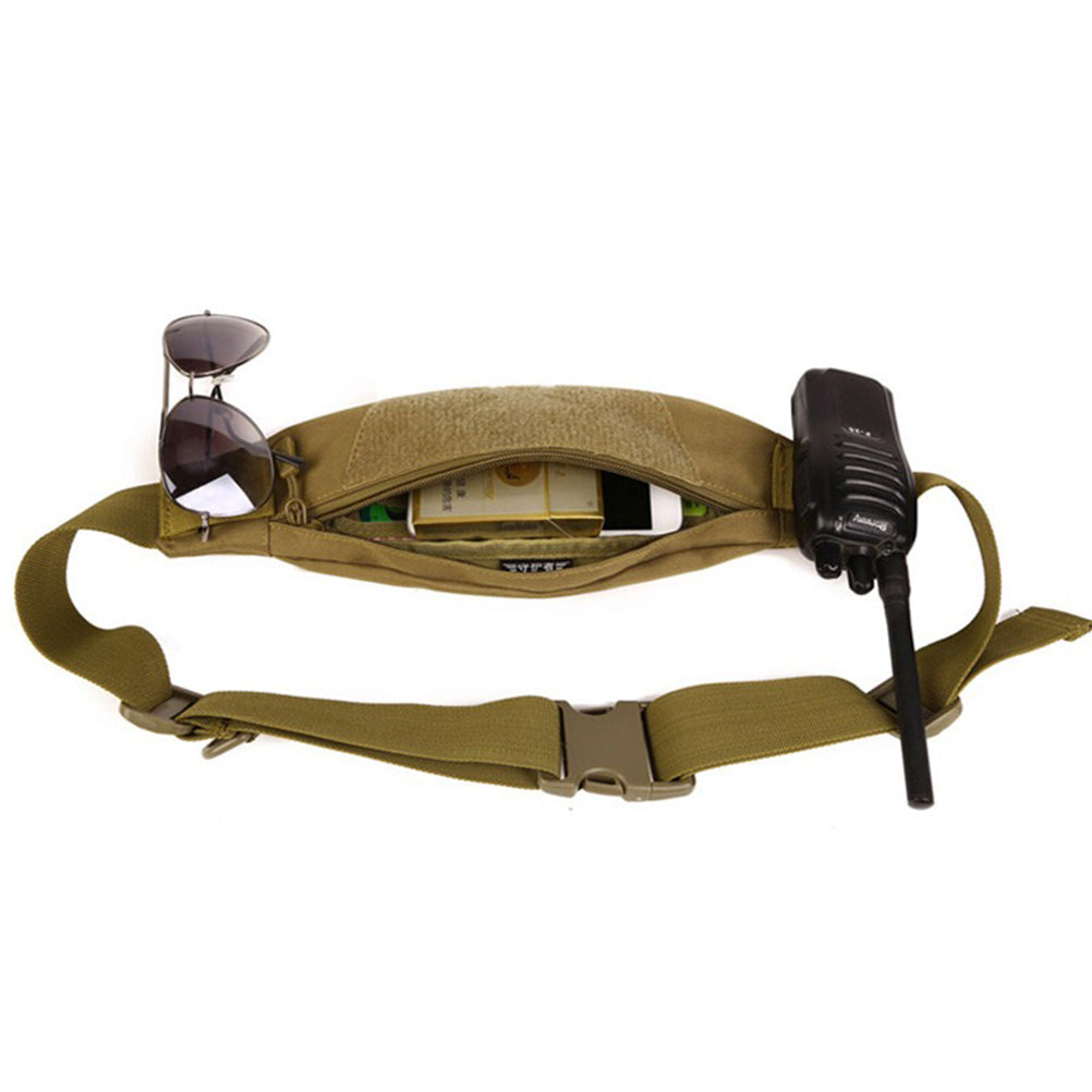 SINAIRSOFT Lightweight Belt Fanny Pack Waist Bag Camping Running Hiking Zip Bag