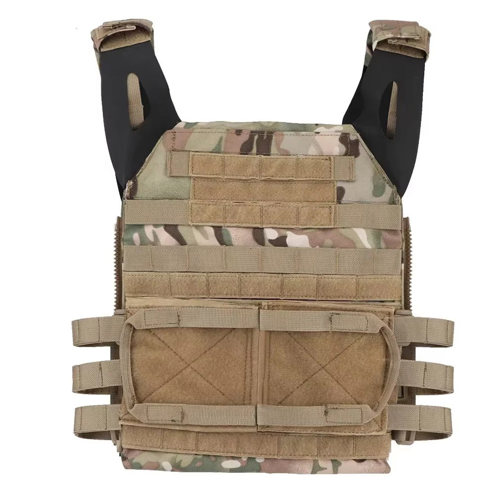 SINAIRSOFT Tactical Molle Zip-on Panel Plate Carrier Vest AVS JPC 2.0 Zip Pack Pouch Bag