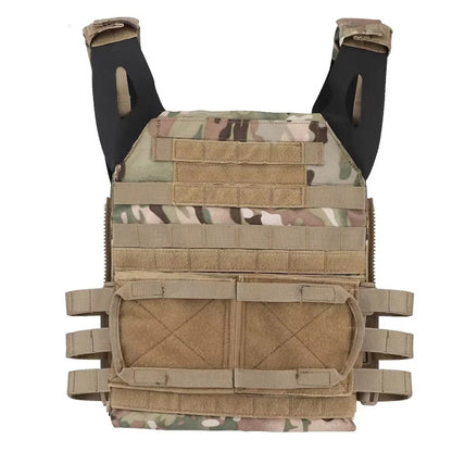 SINAIRSOFT Tactical Molle Zip-on Panel Plate Carrier Vest AVS JPC 2.0 Zip Pack Pouch Bag
