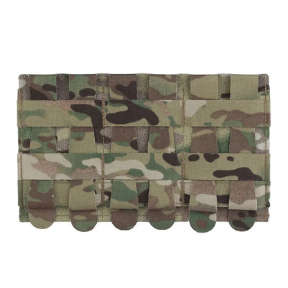 SINAIRSOFT Tactical Molle Triple Open 5.56 7.62 Magazine Pouch Elastic Mag Holder