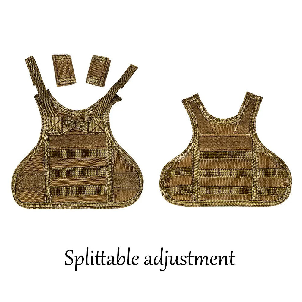 SINAIRSOFT Tactical Beer Bottle vest Cover Mini Miniature Molle Vest