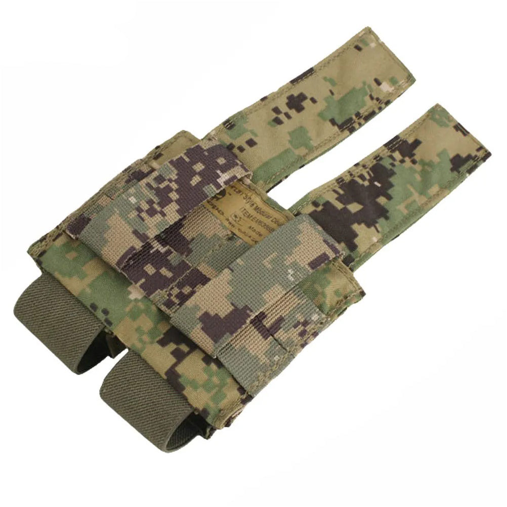 EMERSONGEAR Tactical Double Grenade Pouch 40mm MOLLE 9mm Magazine Bag