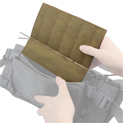 SINAIRSOFT Tactical MOLLE Panel Micro Fight Chassis Hanging Front Hook Cover for Chest Rig