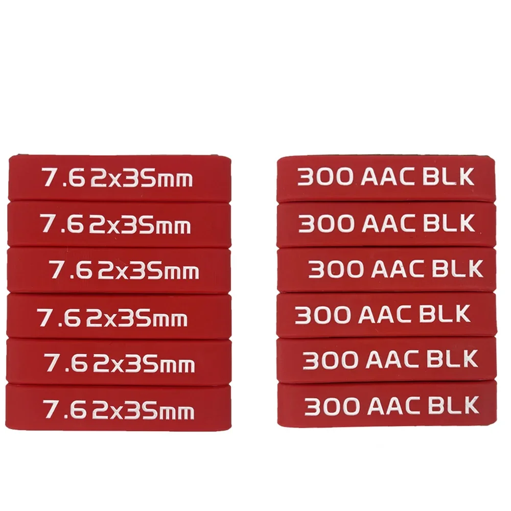 SINAIRSOFT 5Pcs/Pack Tactical Magazine Marking Band Airsoft Rifle Elastic Mag Rubber Ring 7.62