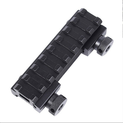 SINAIRSOFT Tactical Low Profile 20 mm Weaver Picatinny Scope 8 Slot QD Riser Rail Mount