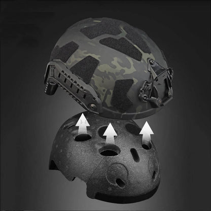 SINAIRSOFT Tactical SF Super High Cut FAST Helmet