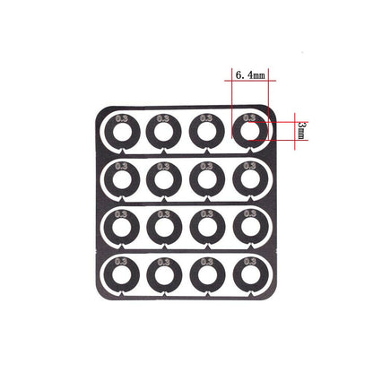 SINAIRSOFT Tactical Stainless Steel Precision Shims For Gearbox AEG Airsoft 0.1 0.2 0.3mm