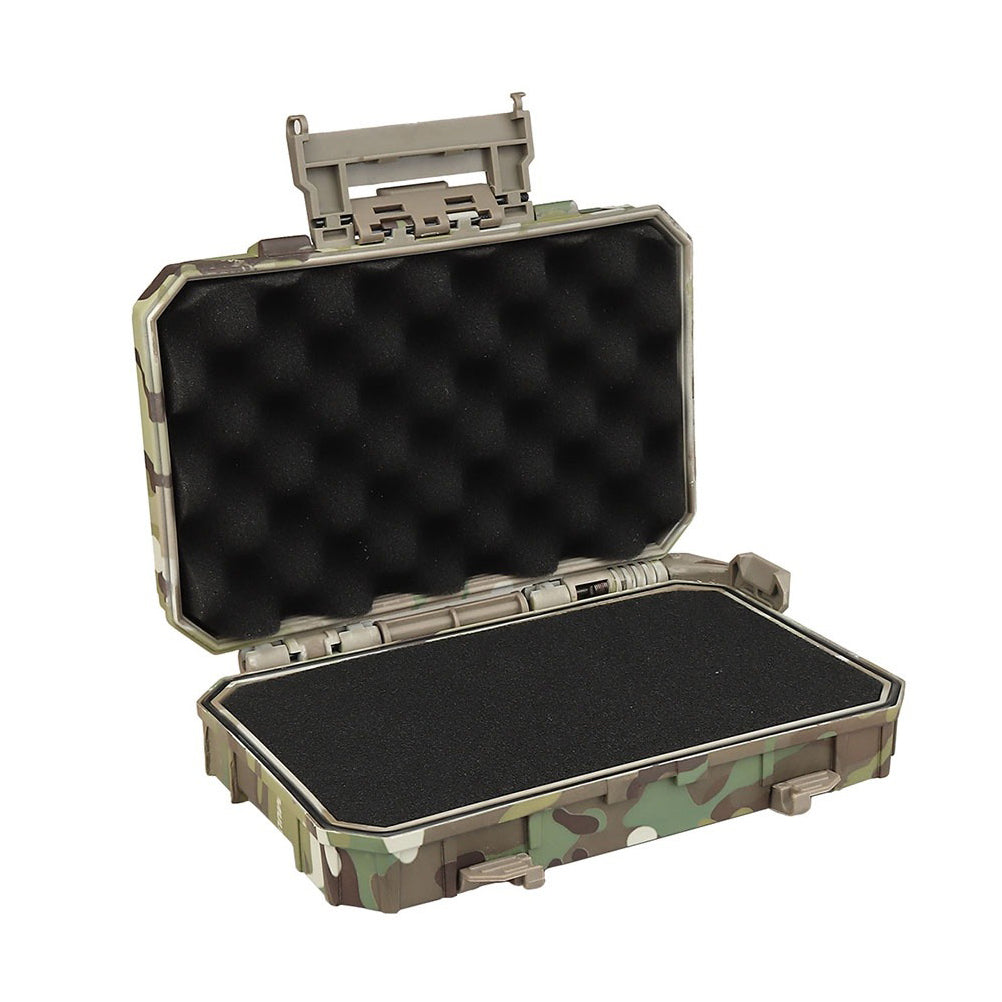 SINAIRSOFT Shock Resistant Waterproof Tool Box with Foam Lockable Equipment Box