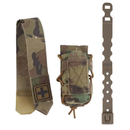 SINAIRSOFT Tactical Molle Holder Universal TQ Pouch Trauma Mag Quick Deploy Bag