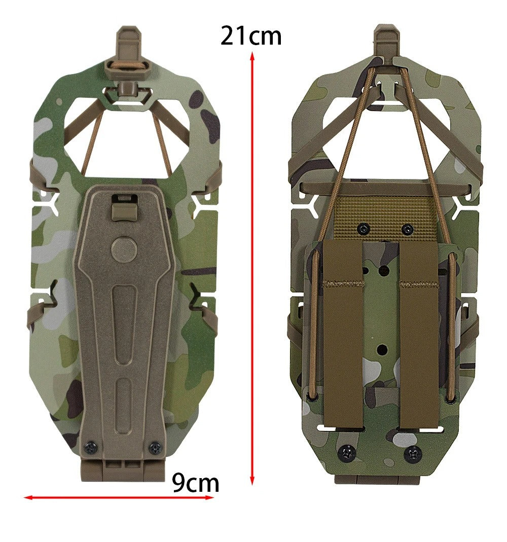 SINAIRSOFT Tactical Vest Molle Accessories Chest Strap Folding Navigation Board