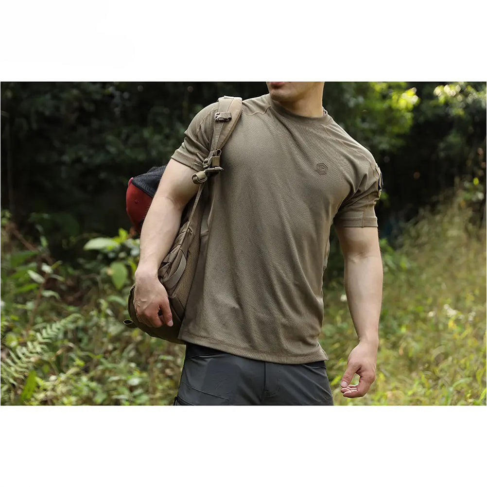 EMERSONGEAR Mens Tactical Summer T shirt Quick Dry Short Sleeve Shirts