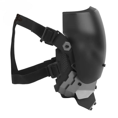 SINAIRSOFT Tactical Half Face Mask Airsoft Protection Halloween Cosplay Props