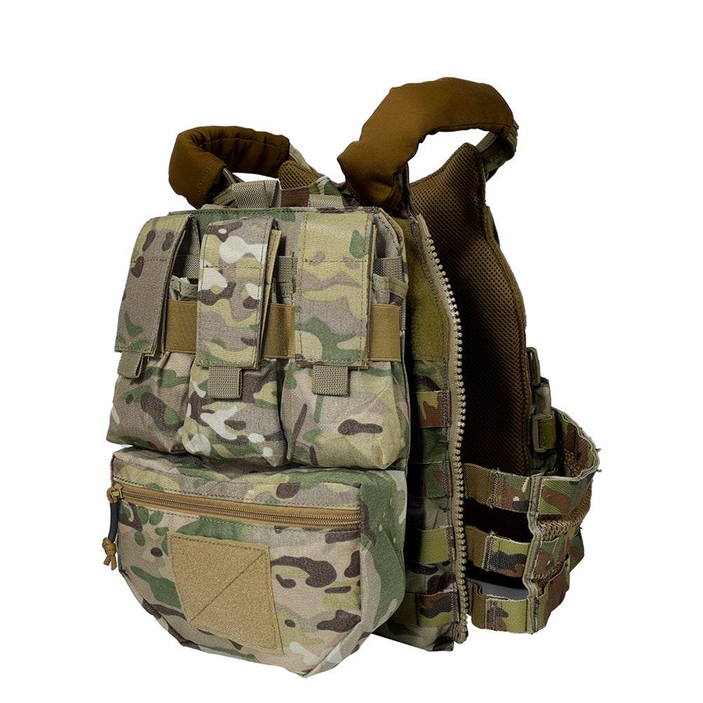 SINAIRSOFT Tactical Assault Back Panel Bag MOLLE Ammo Plate Carrier Pouch For Hunting Vest