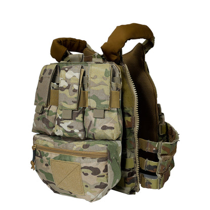 SINAIRSOFT Tactical Assault Back Panel Bag MOLLE Ammo Plate Carrier Pouch For Hunting Vest