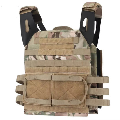 SINAIRSOFT Tactical Molle Zip-on Panel Plate Carrier Vest AVS JPC 2.0 Zip Pack Pouch Bag