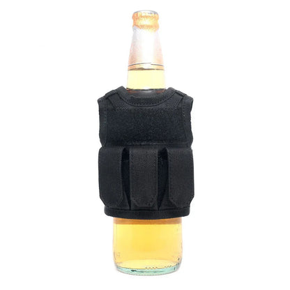 SINAIRSOFT Tactical Beer Bottle Vest Sports Mini Miniature Molle Vest