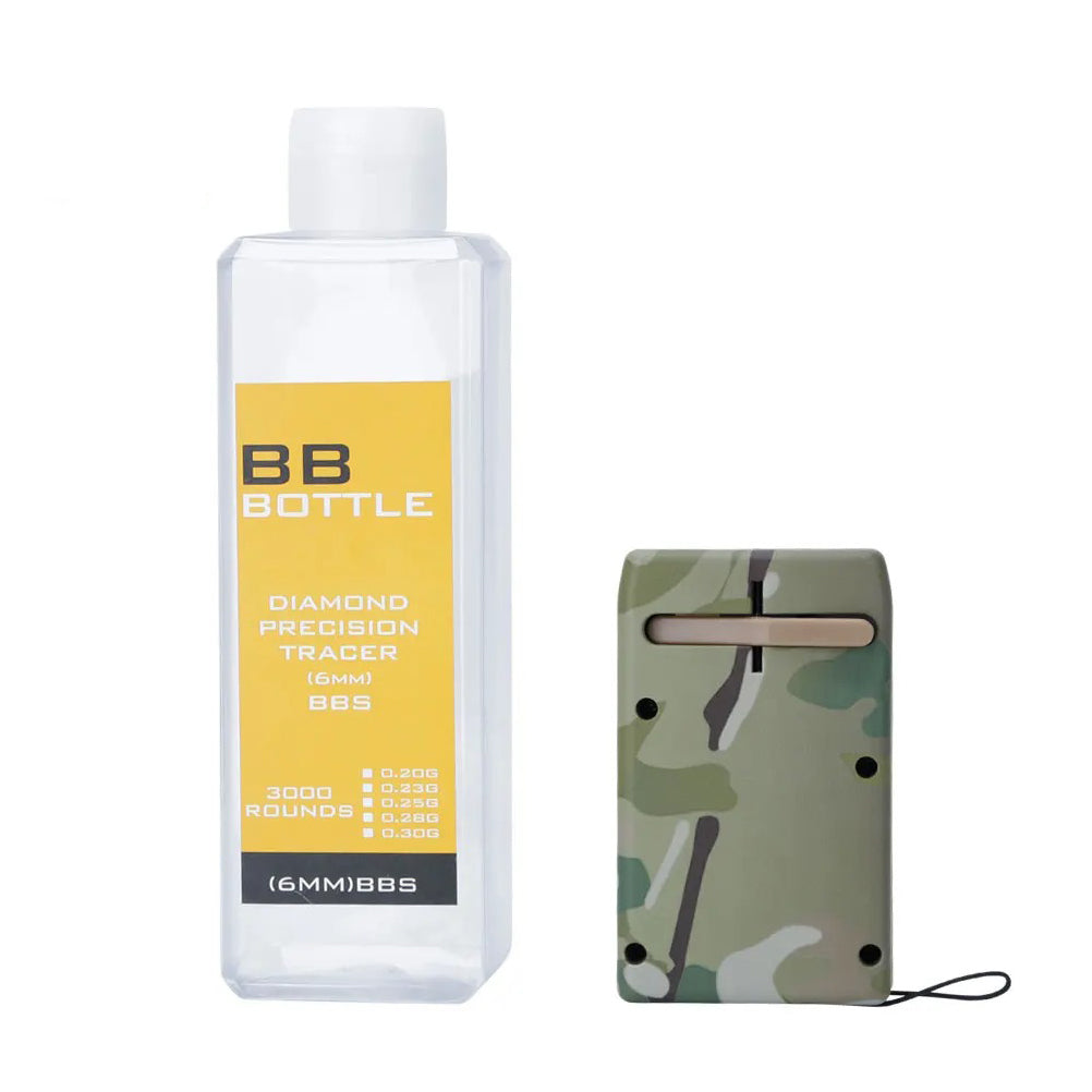 SINAIRSOFT Quick Loader M4 BB 3000 Rounds Hand Crank  Large Storage Bottle Capacity