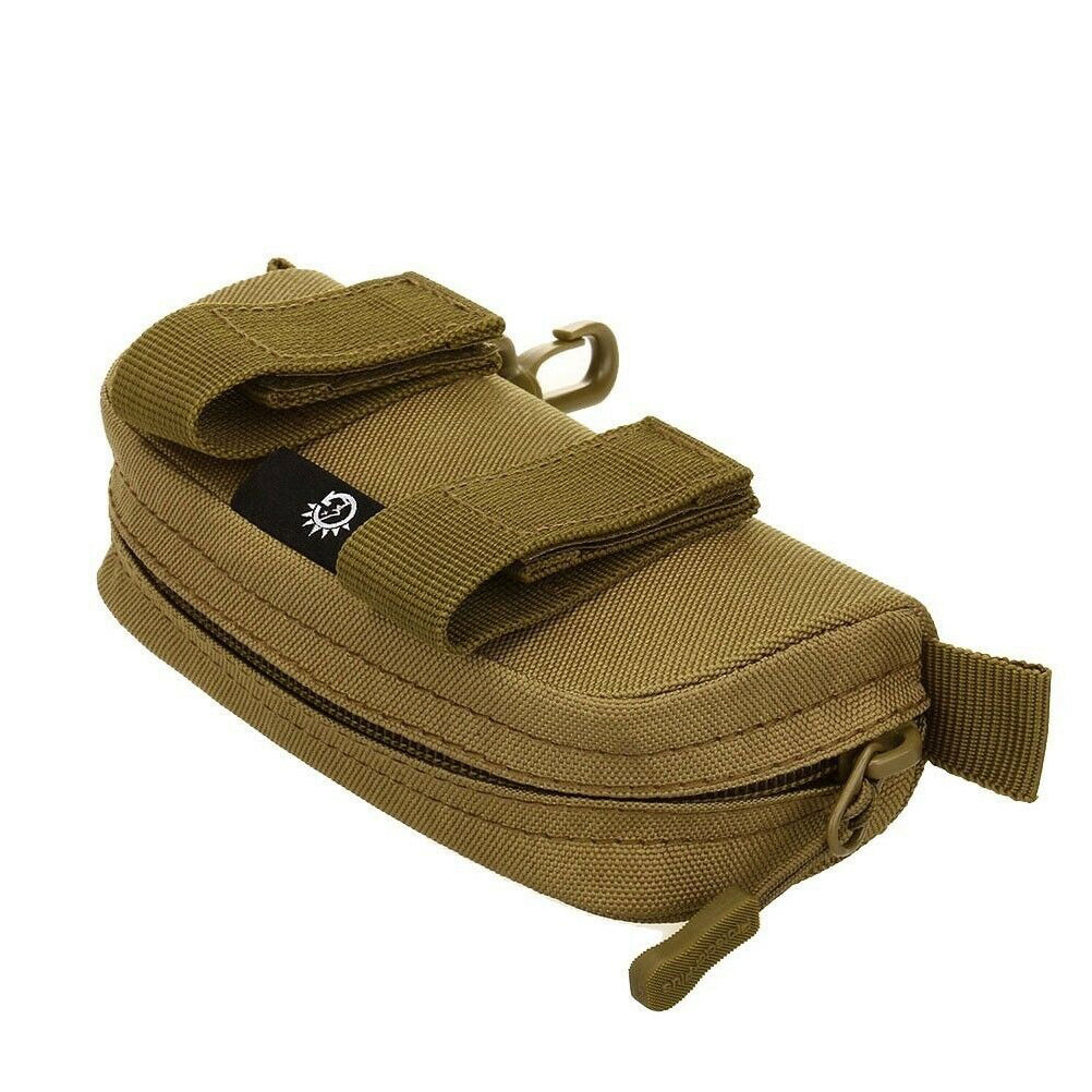 SINAIRSOFT Tactical Molle Pouch Glasses Protective Eyeglass Case Waist Pack Bag